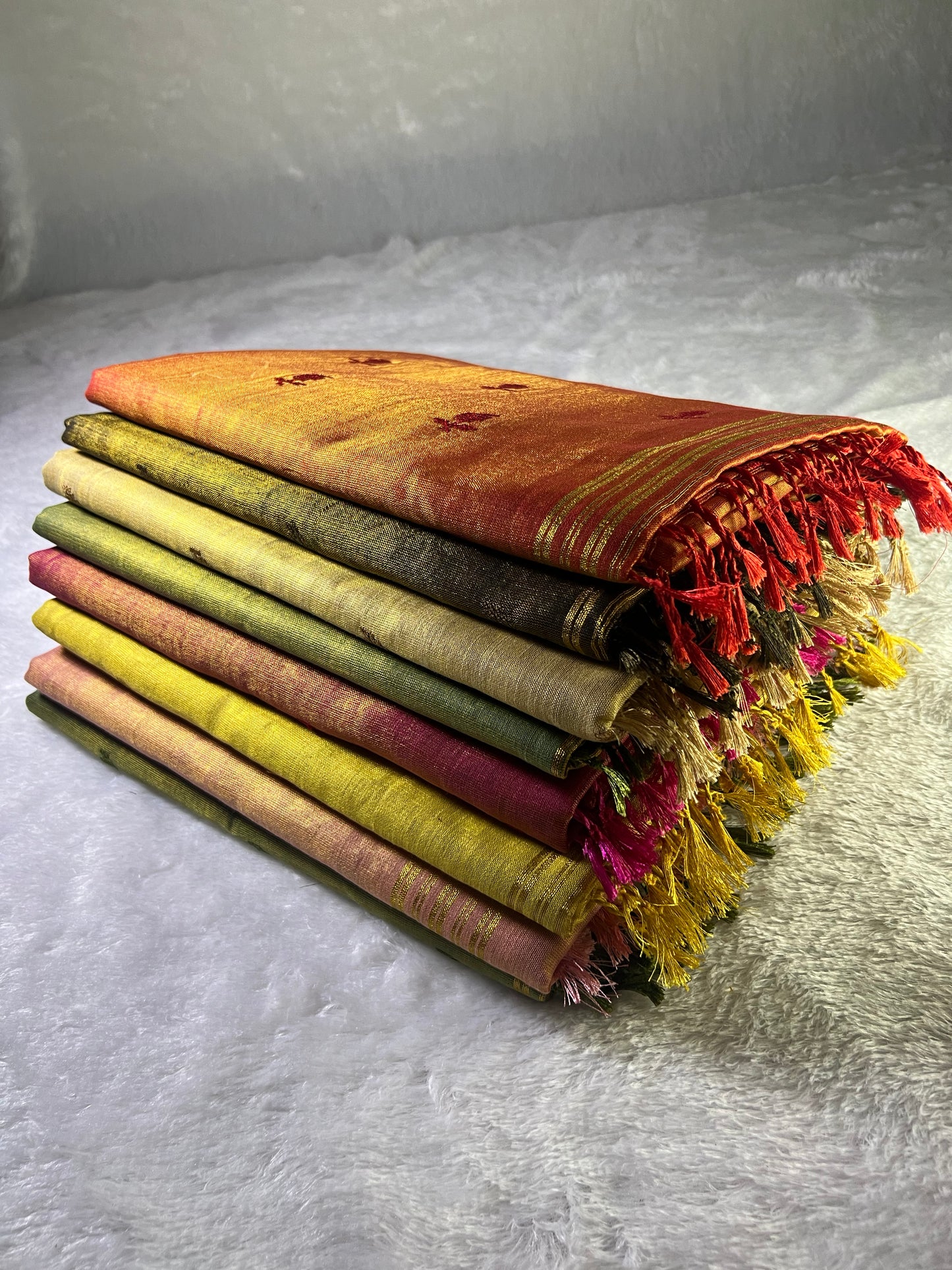 Linen Tissue Saree