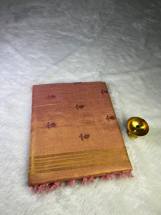 Linen Tissue Saree