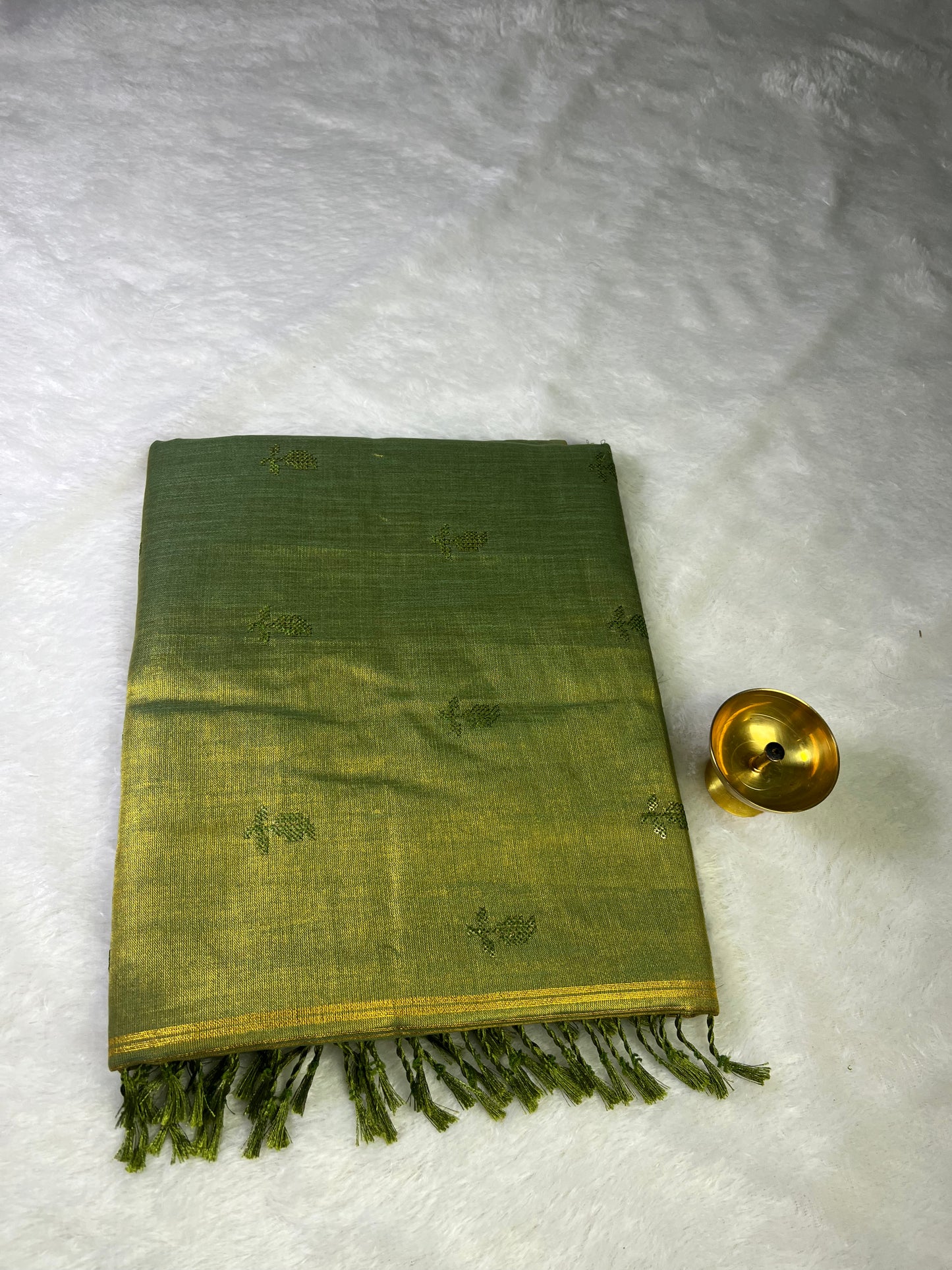 Linen Tissue Saree