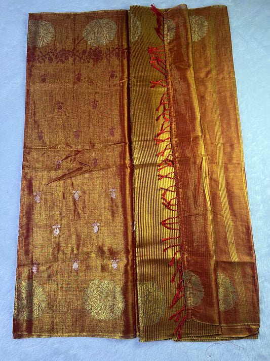 Linen Tissue Saree