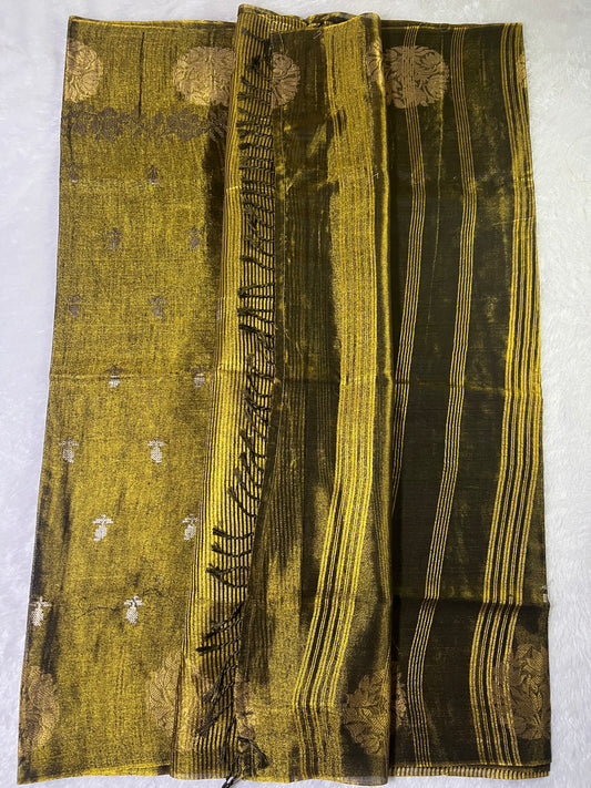 Linen Tissue Saree