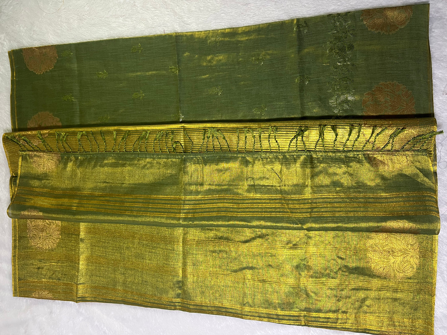 Linen Tissue Saree