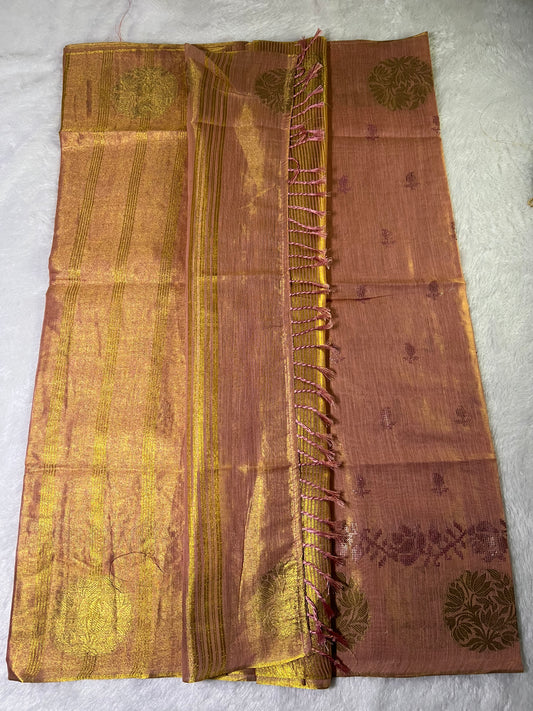 Linen Tissue Saree
