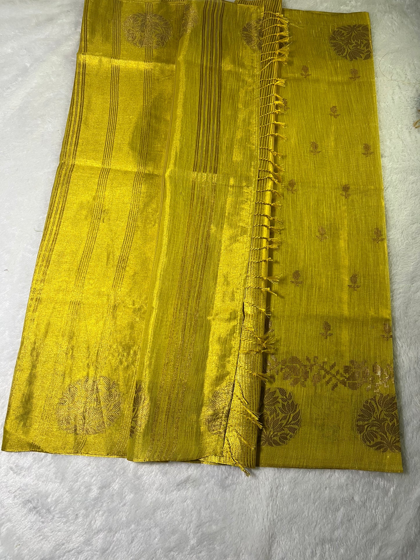 Linen Tissue Saree