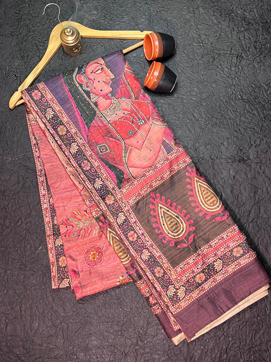 Ethnic Artwork Saree
