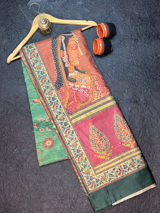 Ethnic Artwork Saree