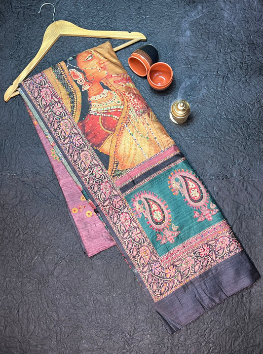 Ethnic Artwork Saree