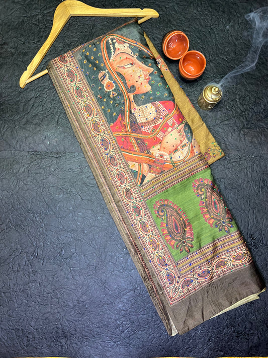 Ethnic Artwork Saree