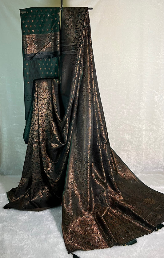 Rich Banarasi Silk Saree with Zari