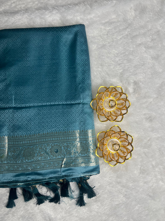 Matte Satin Saree