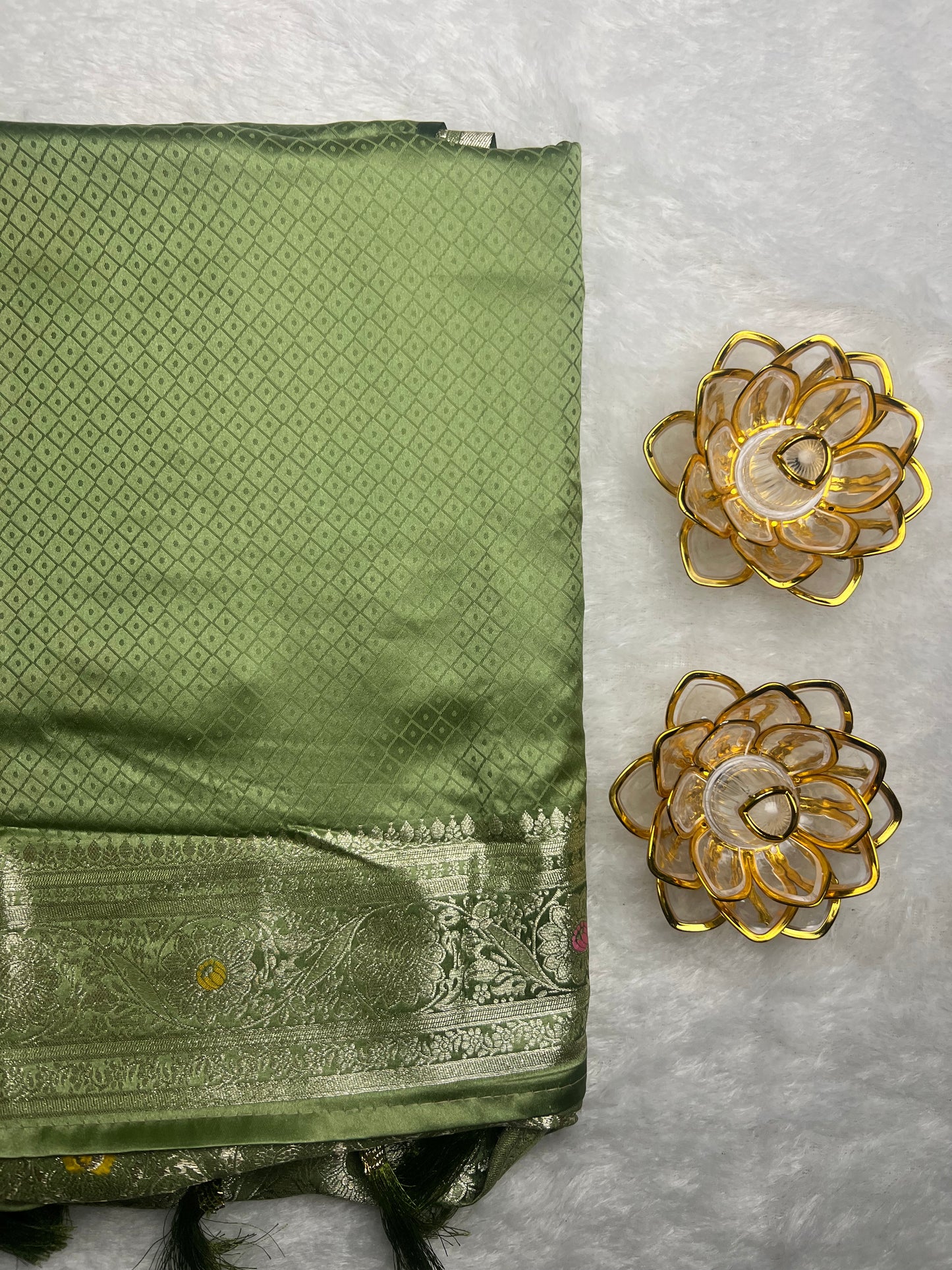 Matte Satin Saree