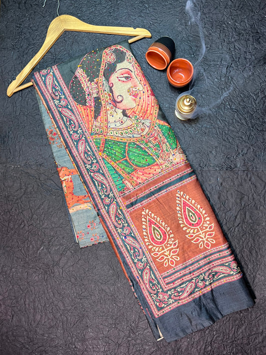 Ethnic Artwork Saree
